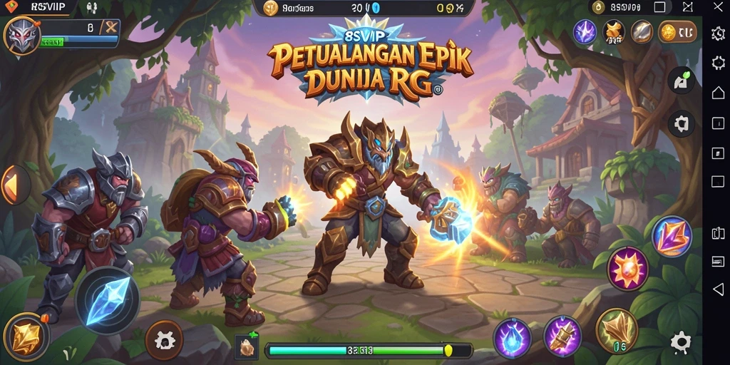 Gameplay 8SVIP yang menakjubkan dengan pertarungan epik dan eksplorasi.
