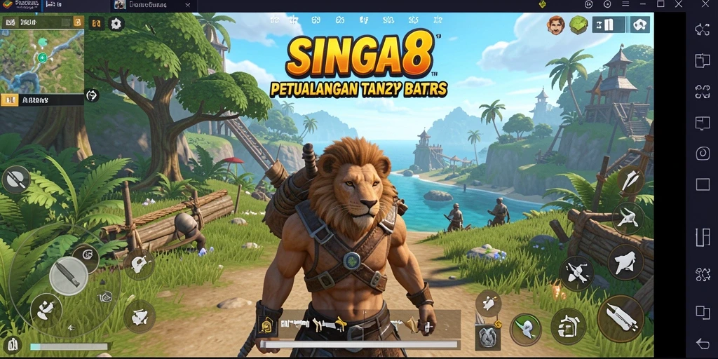 Gameplay seru di dunia terbuka SINGA8 dengan eksplorasi mengagumkan.
