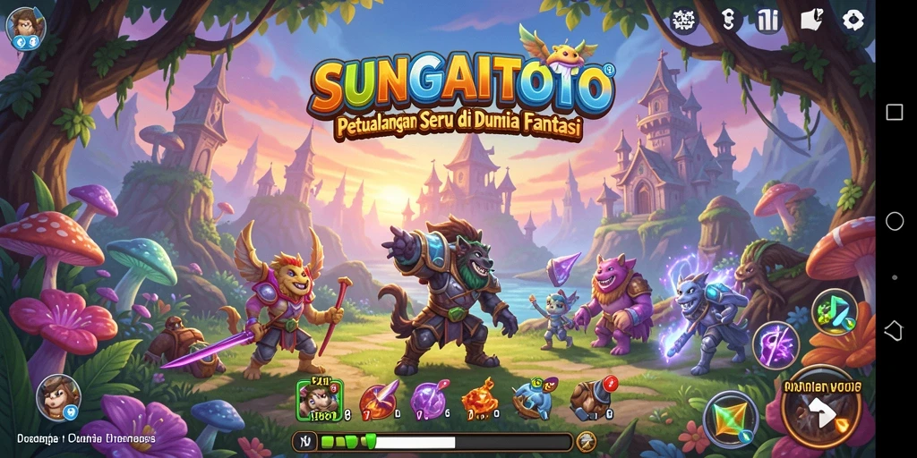 Tangkapan layar SUNGAITOTO menampilkan eksplorasi yang mendebarkan.
